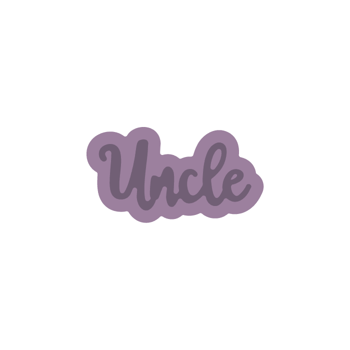 Gemini Die - Essentials Only Words - Uncle