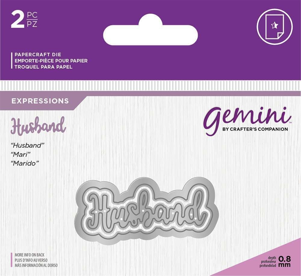 Gemini Die - Essentials Only Words - Husband