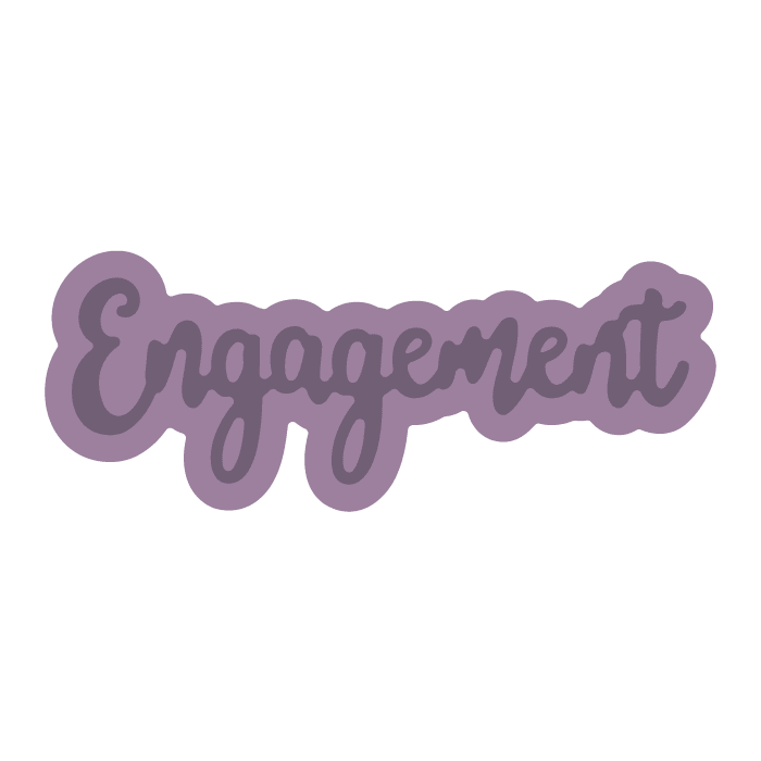 Gemini Die - Essentials Only Words - Engagement