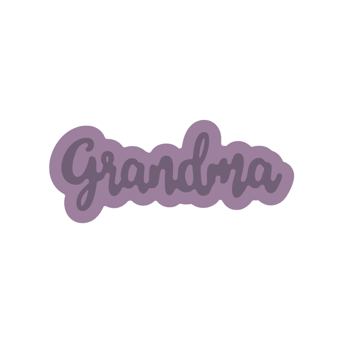 Gemini Die - Essentials Only Words - Grandma