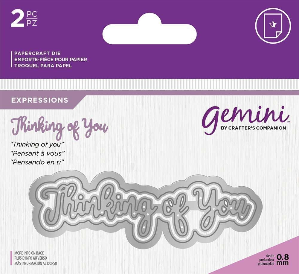 Gemini Die - Essentials Only Words - Thinking of Y