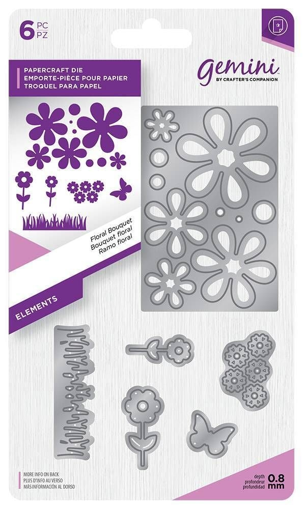 Gemini Die - Elements - Floral Bouquet