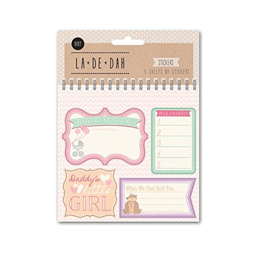 LA DE DAH BABY STICKER BOOK- GIRL