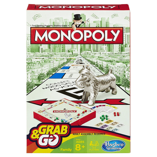 Monopoly Grab & Go Hasbro Game