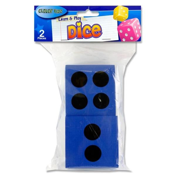 Learn And Play Giant Dice 2 Pack