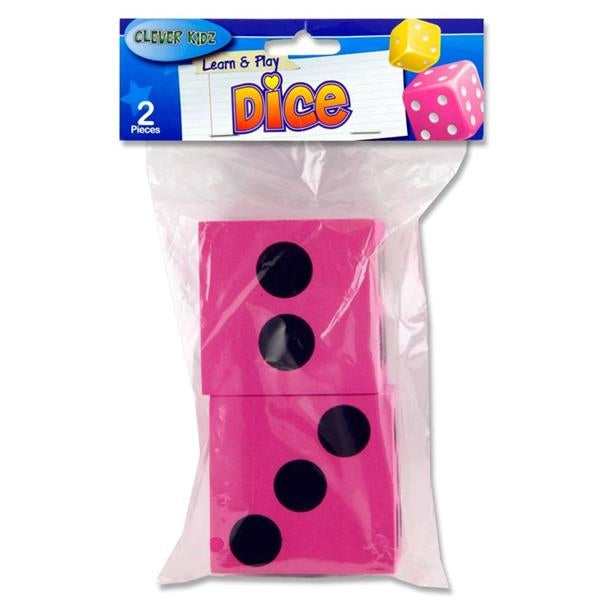 Learn And Play Giant Dice 2 Pack