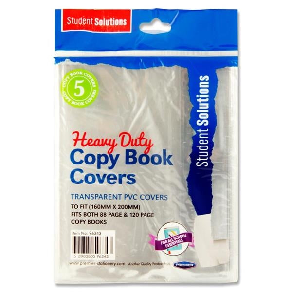 Pvc Heavy Duty Copy Book Covers 5