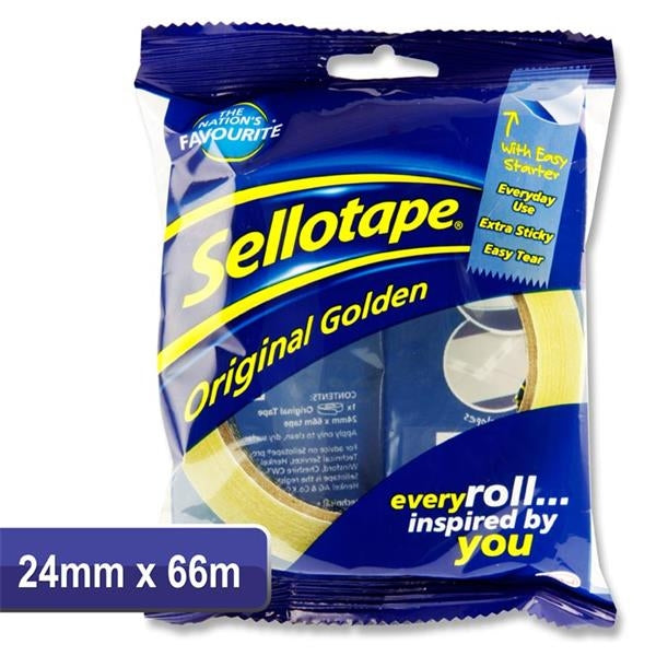 Sellotape 24mm X 66mm Single