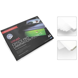 Concept Pack of 100 A4 Office Pro Laminating Pouches