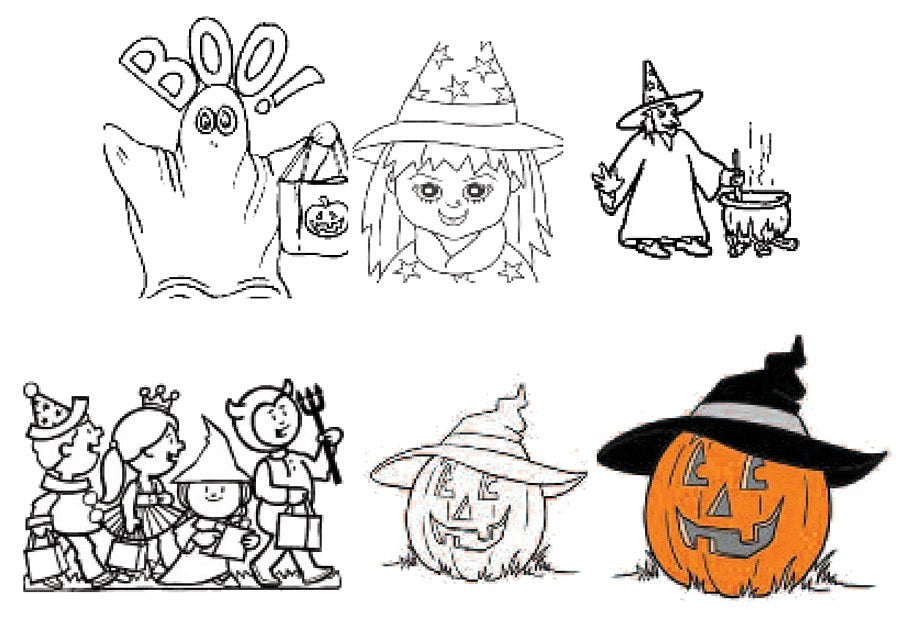 Cards+Envelopes Set - Halloween (10)