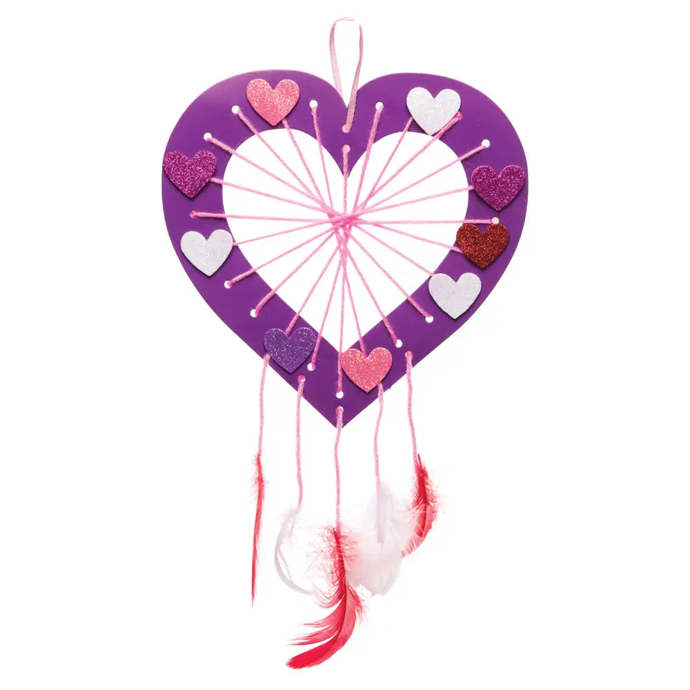 Heart Dreamcatcher Kits (Pack Of 4)