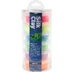 CREATIVE SILK CLAY- ASST NEON COLS 6 X 14G