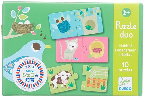 Djeco Habitat Puzzle Game