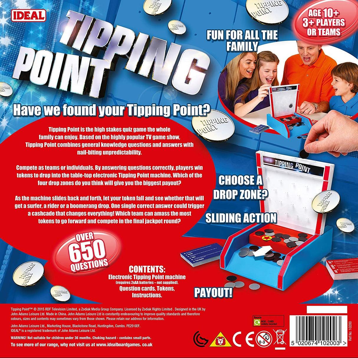 Tipping Point TV Show Board Game