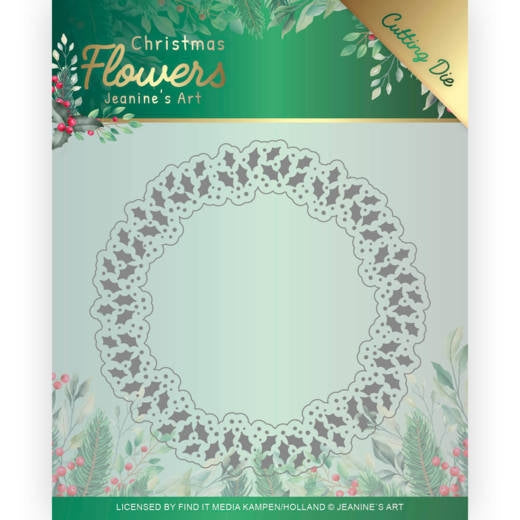 Dies - Jeanines Art Christmas - Holly Christmas