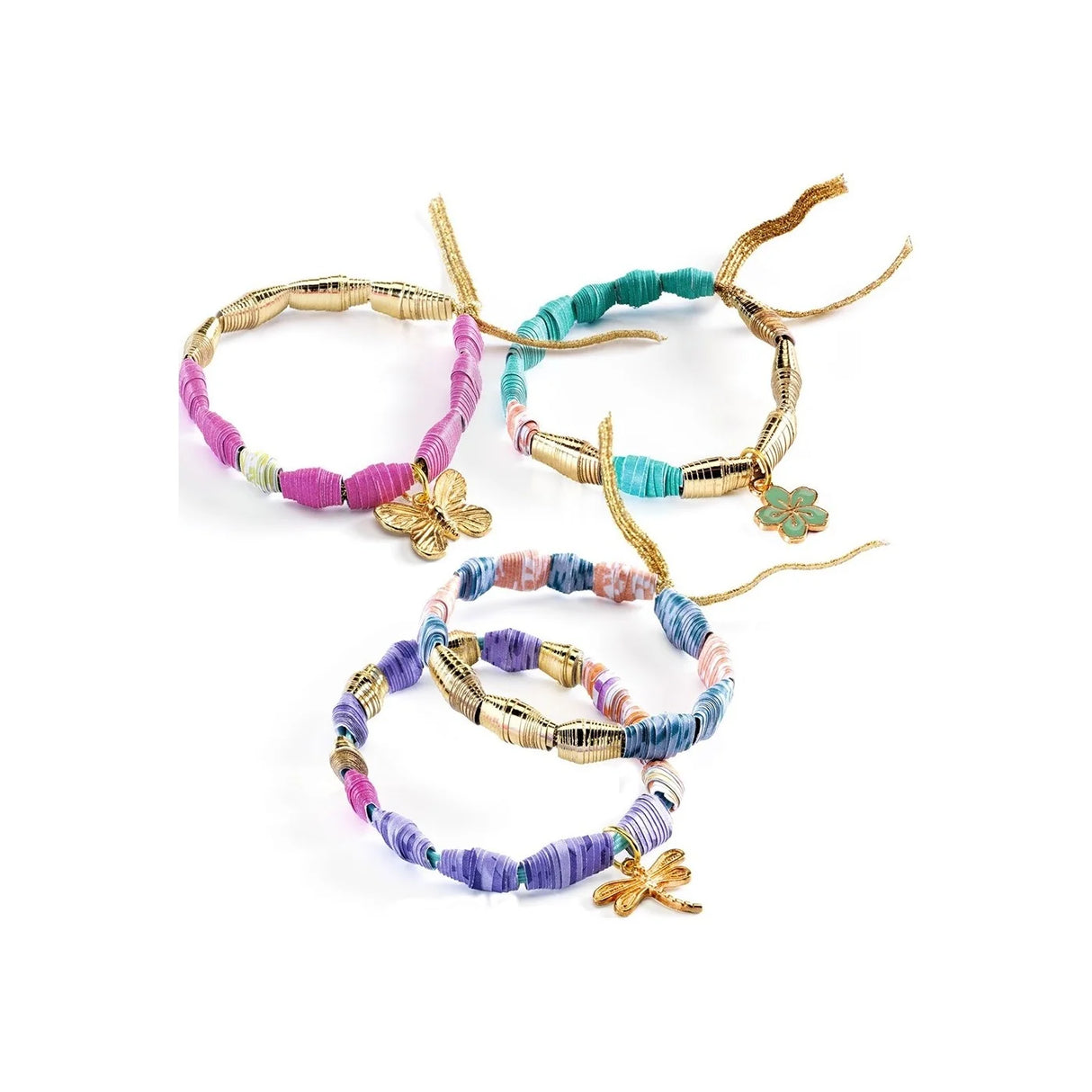 Djeco DIY Create Stylish and Golden Bracelet Kit