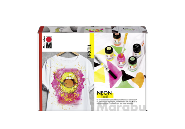 Marabu Textile Neon Set