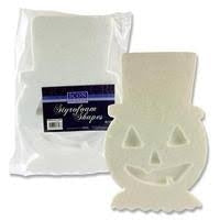 ICON CRAFT STYROFOAM SHAPES -PUMPKIN