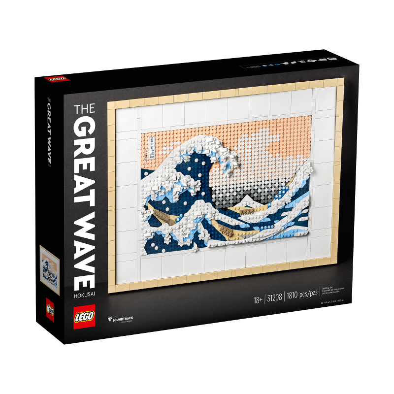 Lego Hokusai – The Great Wave