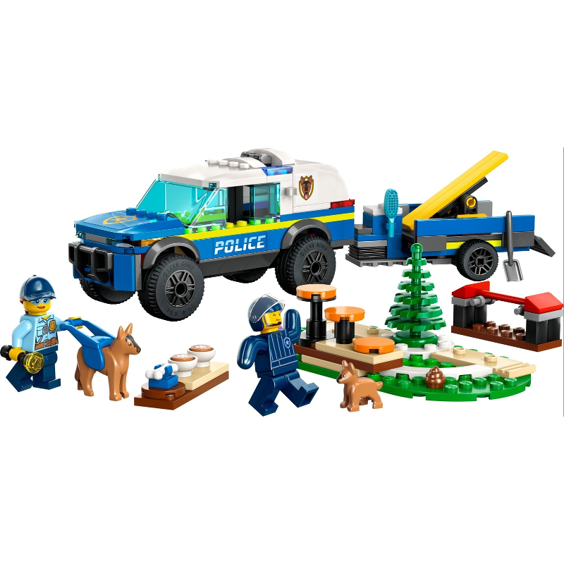 Lego Mobile Police Dog Training