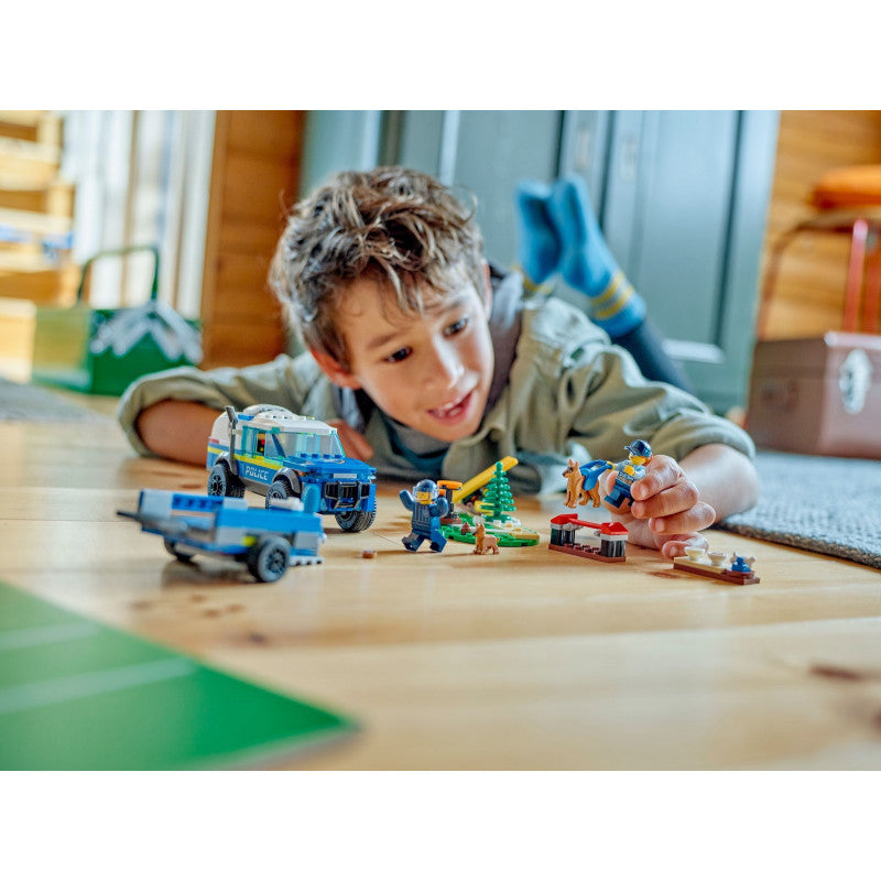 Lego Mobile Police Dog Training