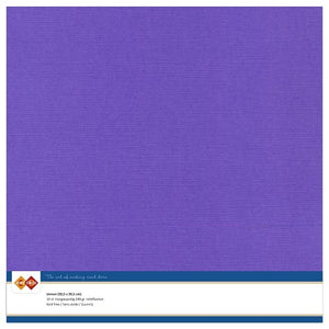 Linnenkarton - 30.5 x 30.5 - Violet