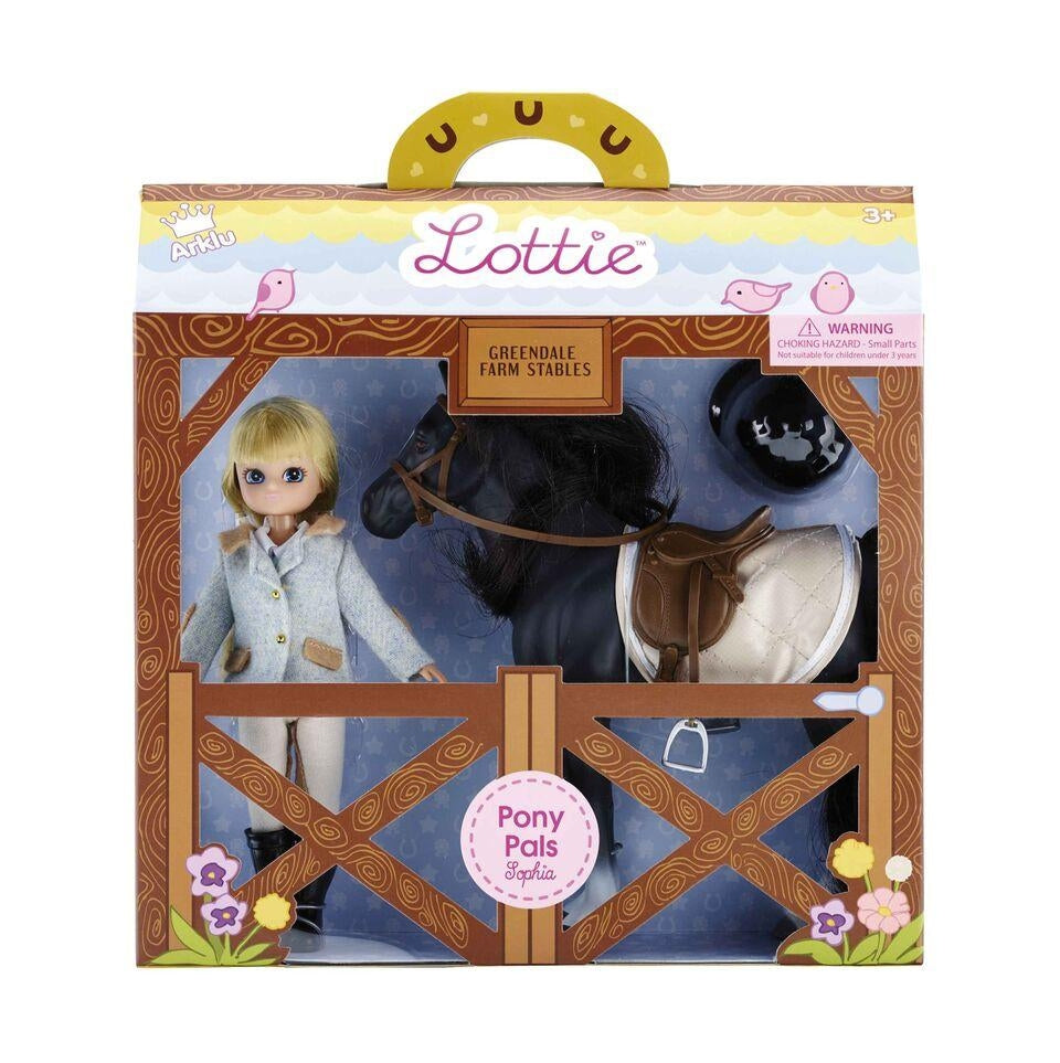 Lottie Dolls - Pony Pals Toy Horse and Doll