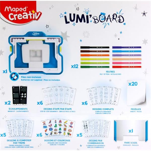 Maped Lumi Board Drawing Board With Lig