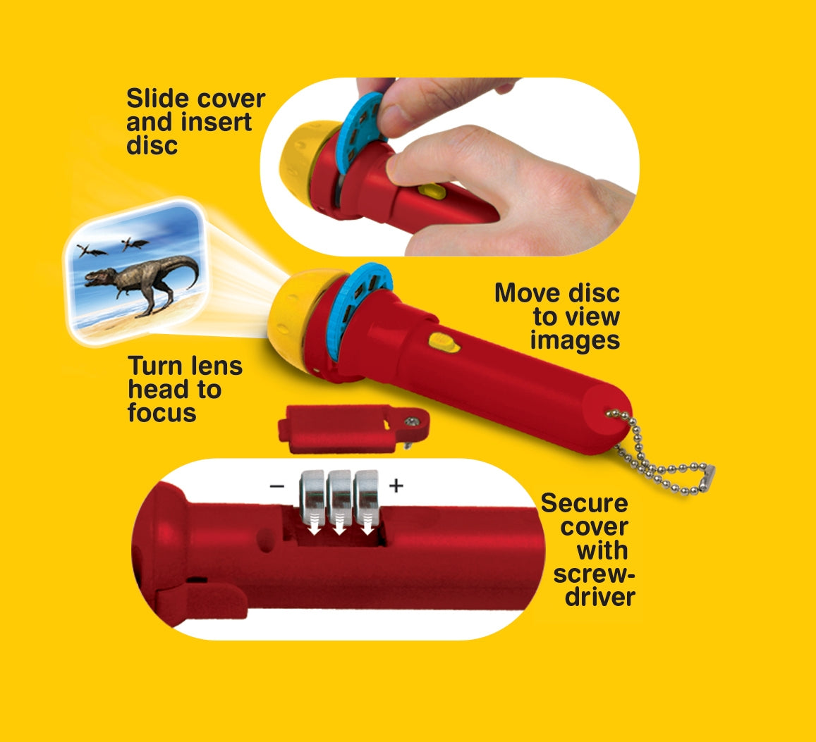 Natural History Museum Dinosaur Torch and Projector