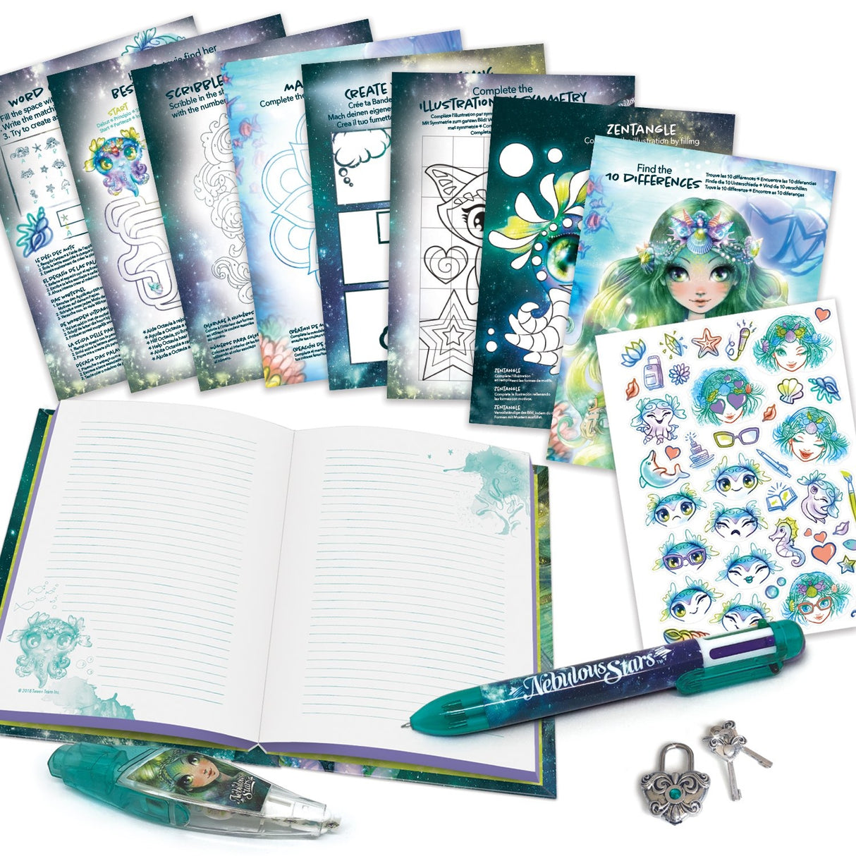 Nebulous Stars Secret Diary Set - Marinia