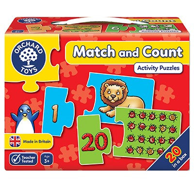 Orchard Toys Match And Count Jigsaw Puzzle