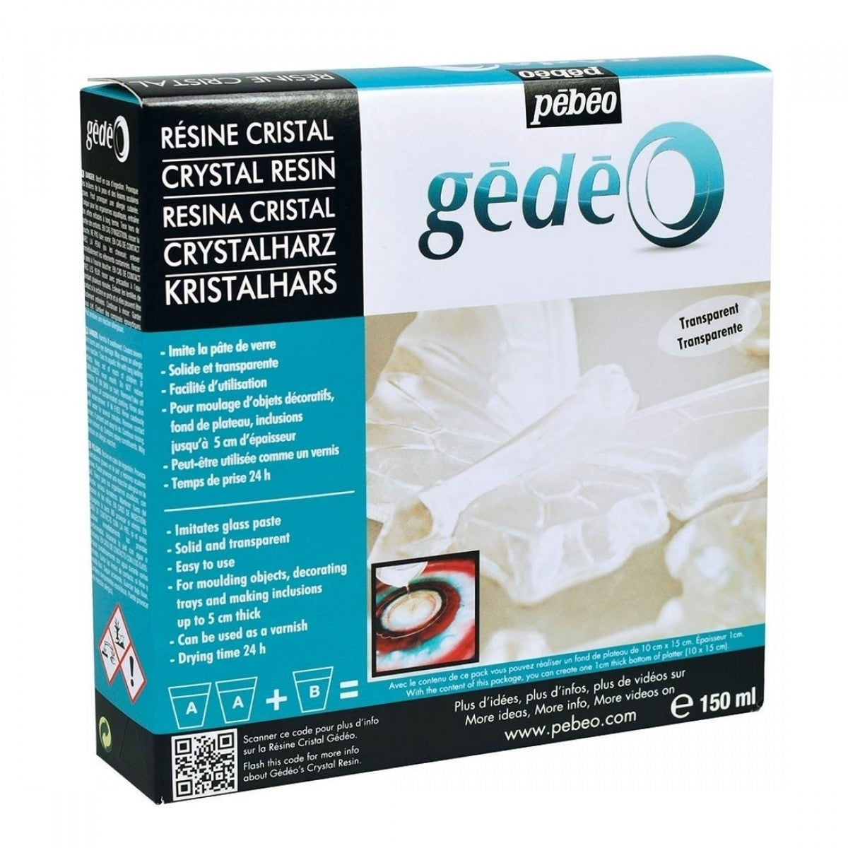 Gédéo Kit Crystal Resin 150ml