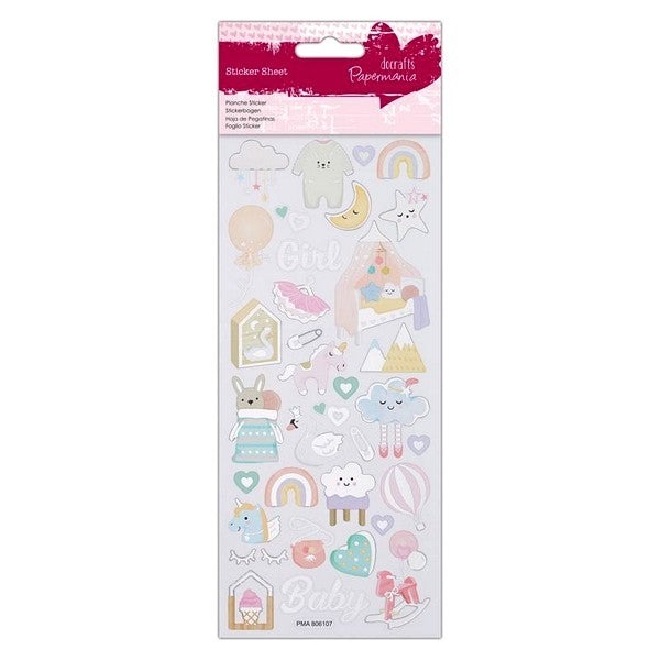 Foil Stickers - Baby Boy