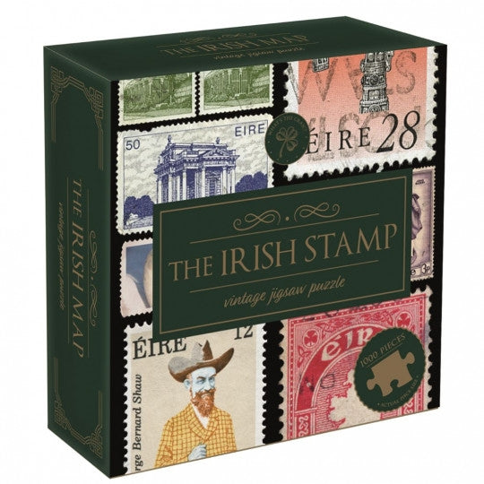 1000 Piece Jigsaw - Irish Stamp
