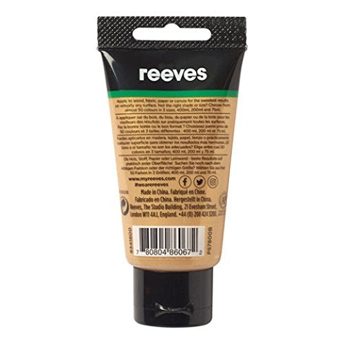 Reeves 75ml Acrylic Paint - Gold