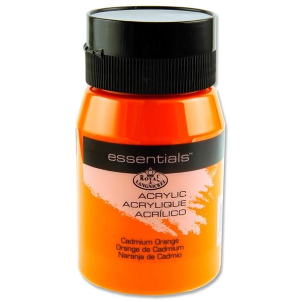 Essentials 500ml Acrylic Cad Orange