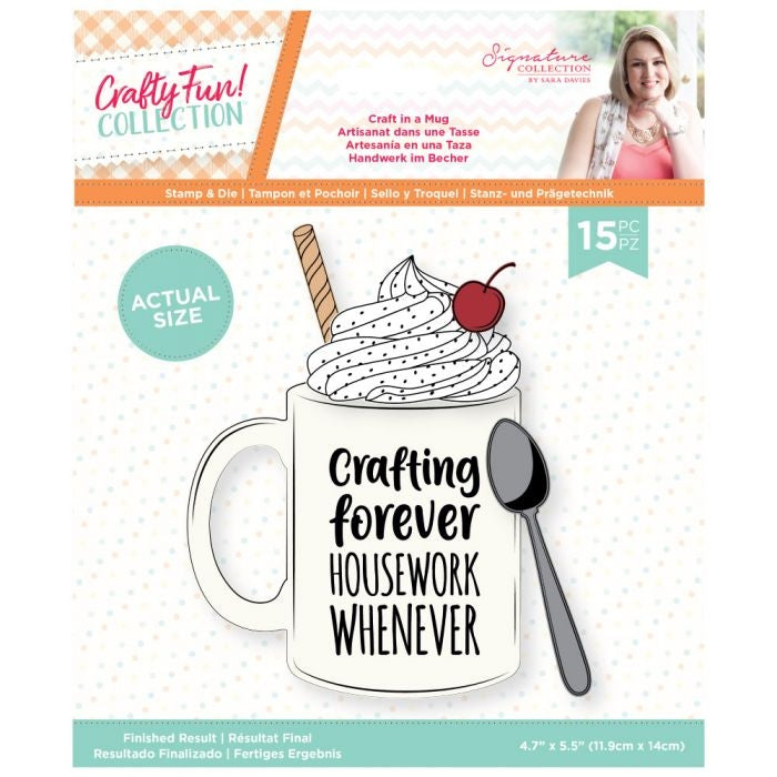 Crafty Fun - Stamp & Die - Craft in a Mug