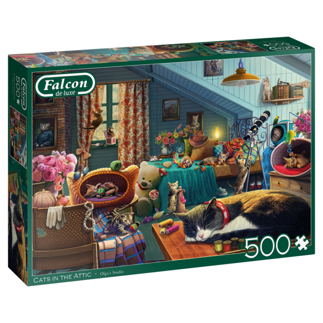 Falcon – Cats in the Attic (500 pieces)