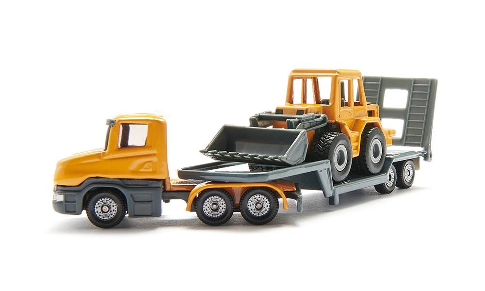 Siku Low Loader With Front Loader