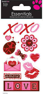 Essentials Sticker Sheet - Love Icons
