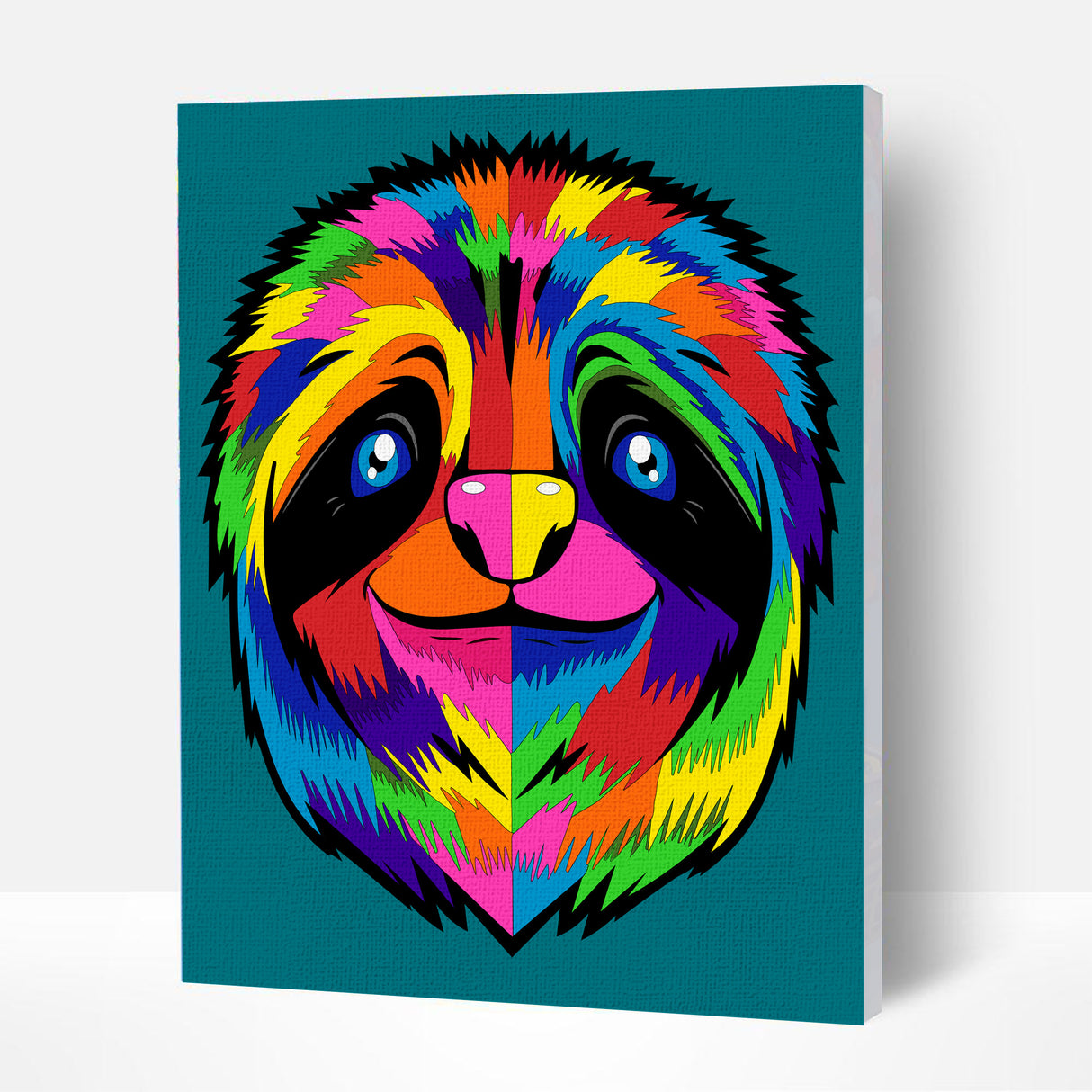Sloth Paint By Numbers