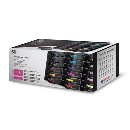 Spectrum Noir Inkpad Storage Trays 6PC