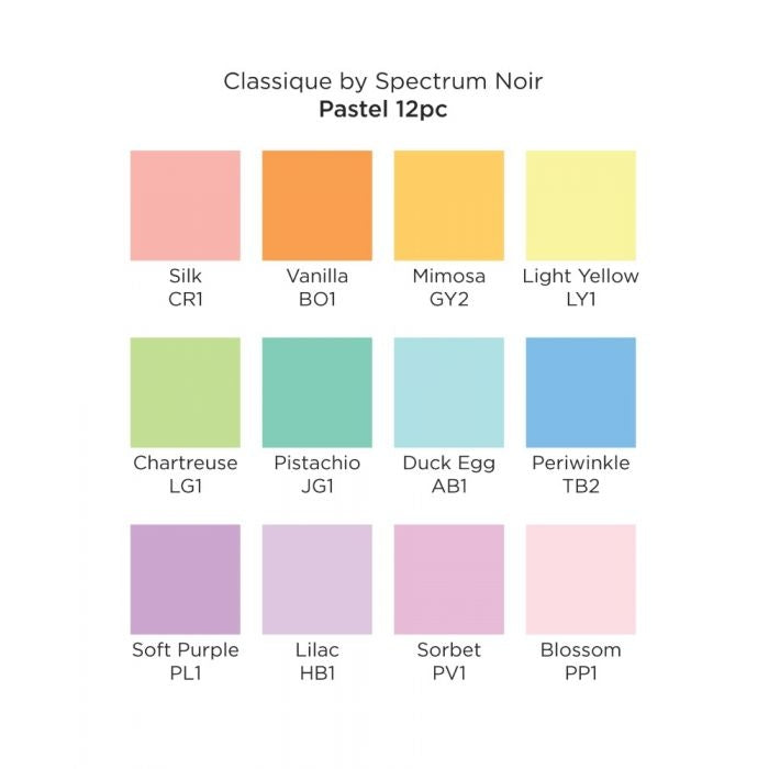 Spectrum Noir Classique (12PC) - Pastel