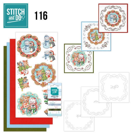 Stitch and Do 116 Sweet Winter Animals