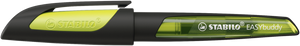 Ergonomic School Fountain Pen - STABILO EASYbuddy - M Nib - Black/Lime