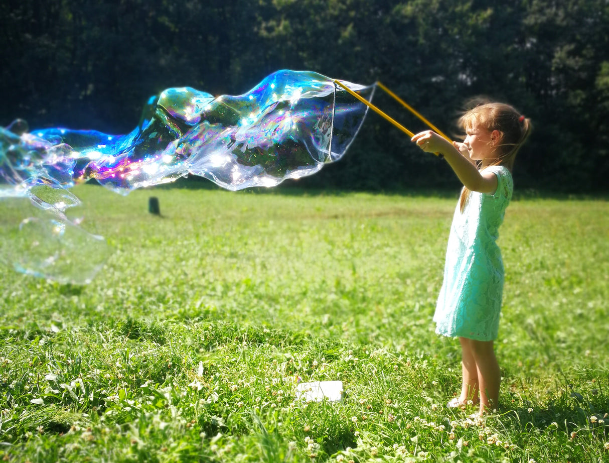 Giant Bubble Wand (50 Cm) + 400 Ml – Set