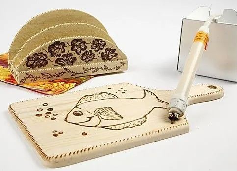 Cutting Board, L: 28 cm, W: 14 cm, 1 pc, pine