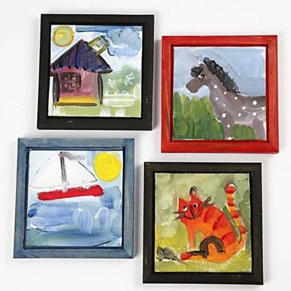 Canvas Panel, size 10x10 cm, thickness 3 mm, 1 pc