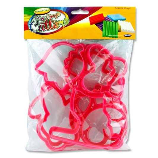 Woc Pkt.9 9-12cm Play Dough Cutters - Easter