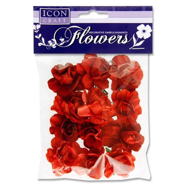 icon Paper Flowers - Red